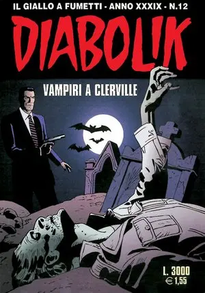 Copertina di DIABOLIK · 646 — Vampiri a Clerville
