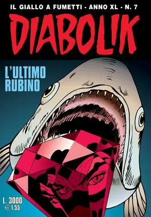 Copertina di DIABOLIK · 653 — L'ultimo rubino