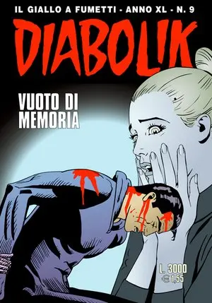 Copertina di DIABOLIK · 655 — Vuoto di memoria