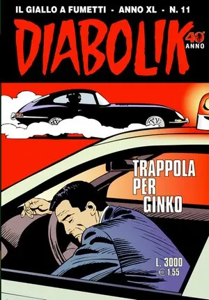 Copertina di DIABOLIK · 657 — Trappola per Ginko