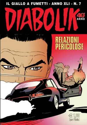 Copertina di DIABOLIK · 665 — Relazioni pericolose