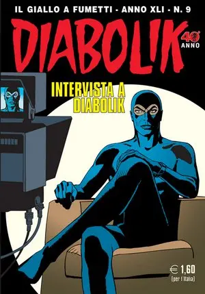 Copertina di DIABOLIK · 667 — Intervista a Diabolik