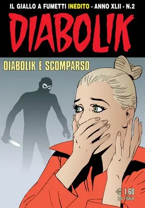 Copertina di DIABOLIK · 672 — Diabolik è scomparso