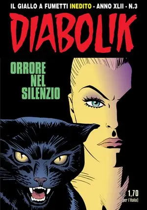 Copertina di DIABOLIK · 673 — Orrore nel silenzio