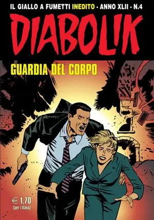 Copertina di DIABOLIK · 674 — Guardia del corpo