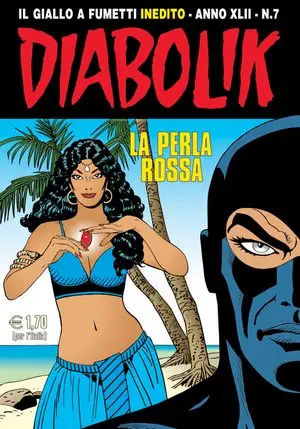Copertina di DIABOLIK · 677 — La perla rossa