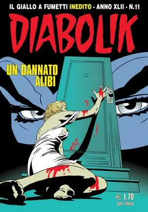 Copertina di DIABOLIK · 681 — Un dannato alibi