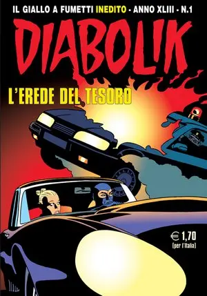 Copertina di DIABOLIK · 683 — L'erede del tesoro