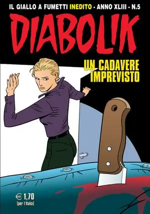 Copertina di DIABOLIK · 687 — Un cadavere imprevisto