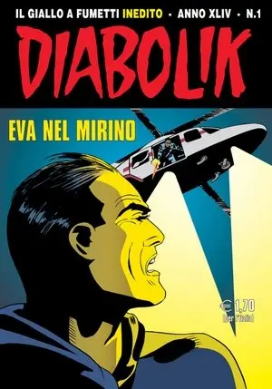 Copertina di DIABOLIK · 695 — Eva nel mirino