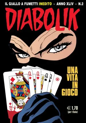 Copertina di DIABOLIK · 696 — Una vita in gioco