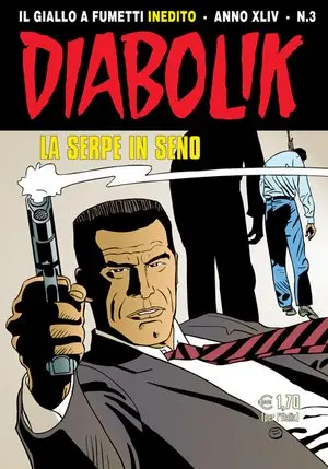 Copertina di DIABOLIK · 697 — La serpe in seno