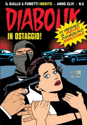 Copertina di DIABOLIK · 702 — In ostaggio!