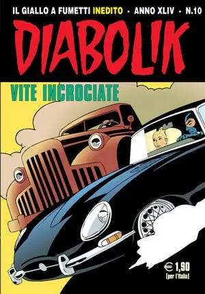 Copertina di DIABOLIK · 704 — Vite incrociate