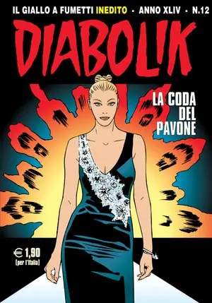 Copertina di DIABOLIK · 706 — La coda del pavone