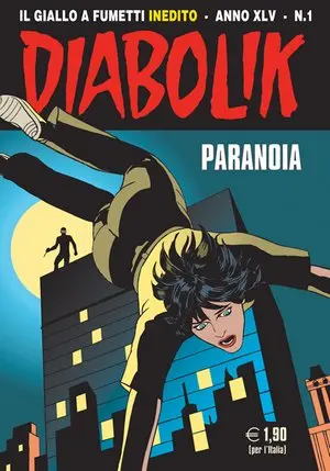 Copertina di DIABOLIK · 707 — Paranoia