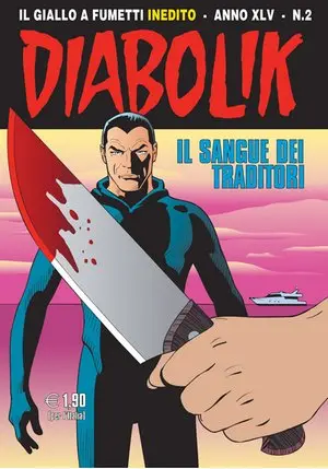 Copertina di DIABOLIK · 708 — Il sangue dei traditori