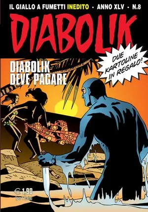 Copertina di DIABOLIK · 714 — Diabolik deve pagare