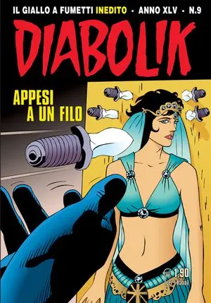 Copertina di DIABOLIK · 715 — Appesi a un filo
