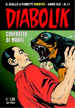 Copertina di DIABOLIK · 717 — Contratto di morte