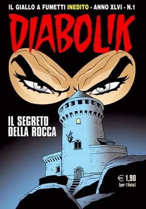 Copertina di DIABOLIK · 719 — Il segreto della rocca