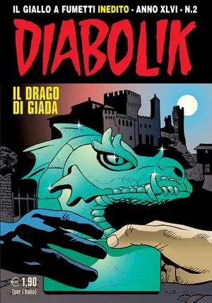 Copertina di DIABOLIK · 720 — Il drago di giada