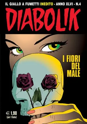 Copertina di DIABOLIK · 722 — I fiori del male