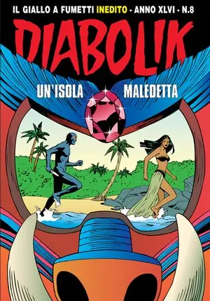 Copertina di DIABOLIK · 726 — Un'isola maledetta
