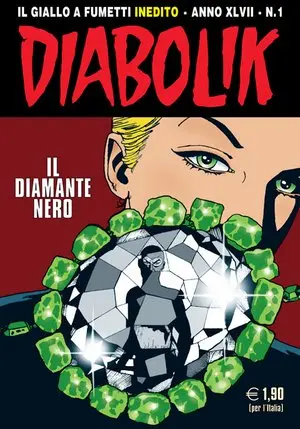 Copertina di DIABOLIK · 731 — Il diamante nero