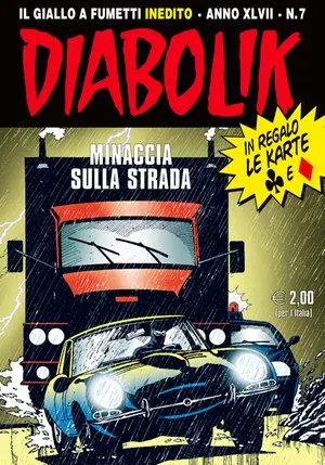 Copertina di DIABOLIK · 737 — Minaccia sulla strada