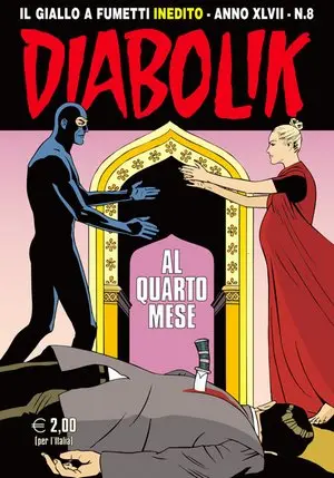 Copertina di DIABOLIK · 738 — Al quarto mese