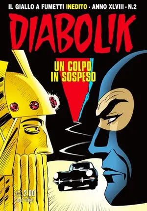 Copertina di DIABOLIK · 744 — Un colpo in sospeso
