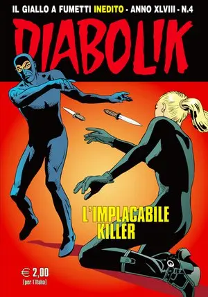 Copertina di DIABOLIK · 746 — L'implacabile killer
