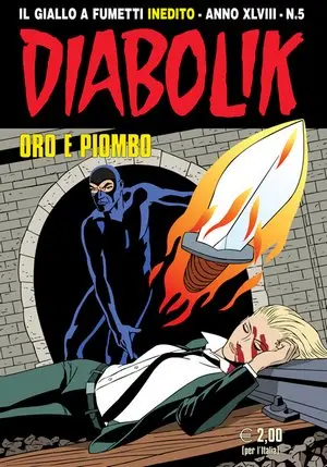 Copertina di DIABOLIK · 747 — Oro e piombo