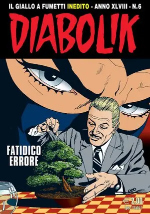 Copertina di DIABOLIK · 748 — Fatidico errore