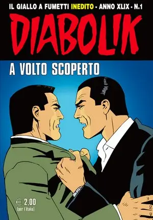 Copertina di DIABOLIK · 755 — A volto scoperto