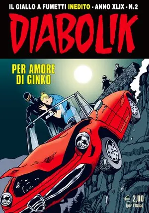 Copertina di DIABOLIK · 756 — Per amore di Ginko