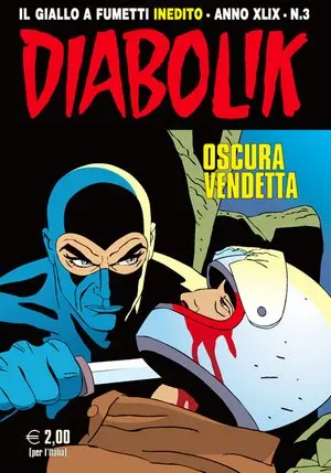 Copertina di DIABOLIK · 757 — Oscura vendetta