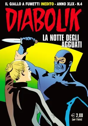 Copertina di DIABOLIK · 758 — La notte degli agguati
