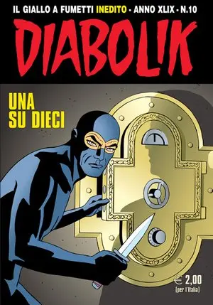 Copertina di DIABOLIK · 764 — Una su dieci