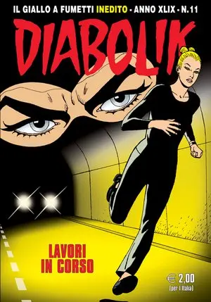 Copertina di DIABOLIK · 765 — Lavori in corso
