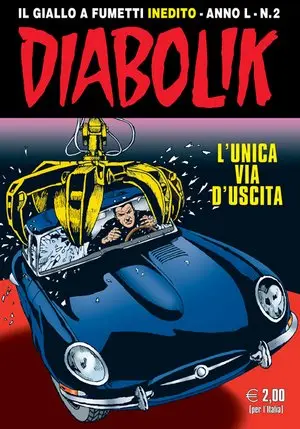 Copertina di DIABOLIK · 768 — L'unica via d'uscita