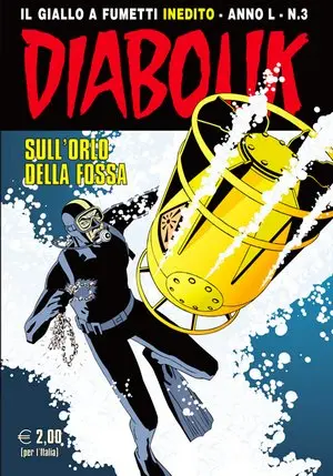 Copertina di DIABOLIK · 769 — Sull'orlo della fossa