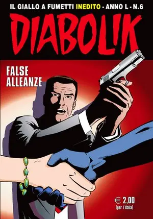Copertina di DIABOLIK · 772 — False alleanze