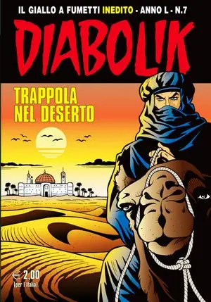 Copertina di DIABOLIK · 773 — Trappola nel deserto
