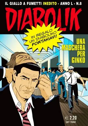 Copertina di DIABOLIK · 774 — Una maschera per Ginko