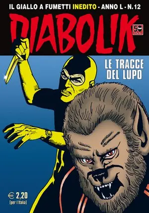 Copertina di DIABOLIK · 778 — Le tracce del lupo