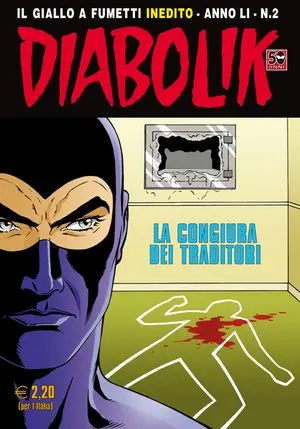 Copertina di DIABOLIK · 780 — La congiura dei traditori