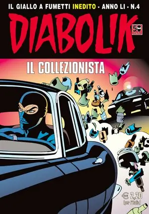 Copertina di DIABOLIK · 782 — Il collezionista