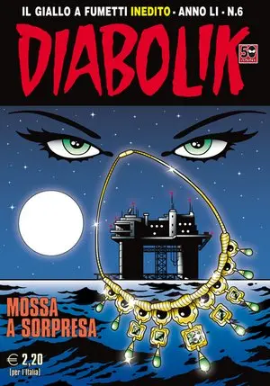 Copertina di DIABOLIK · 784 — Mossa a sorpresa